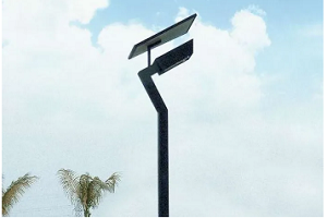 Potencial de mercado de luces de calle solar.